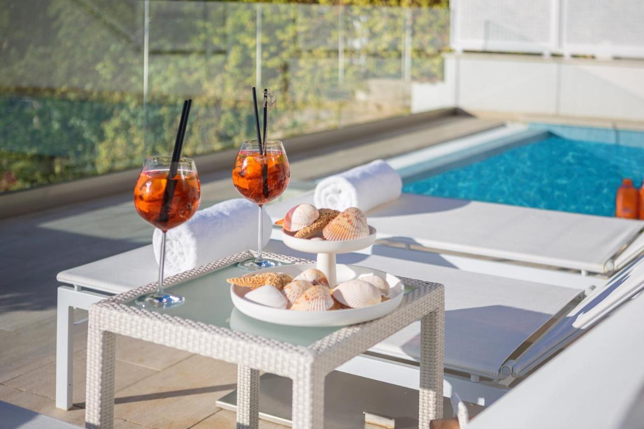 Luxury Seafront Villa Primosten Glamour With Private Pool, Sauna And Gym At The Beach In Primošten Buitenkant foto